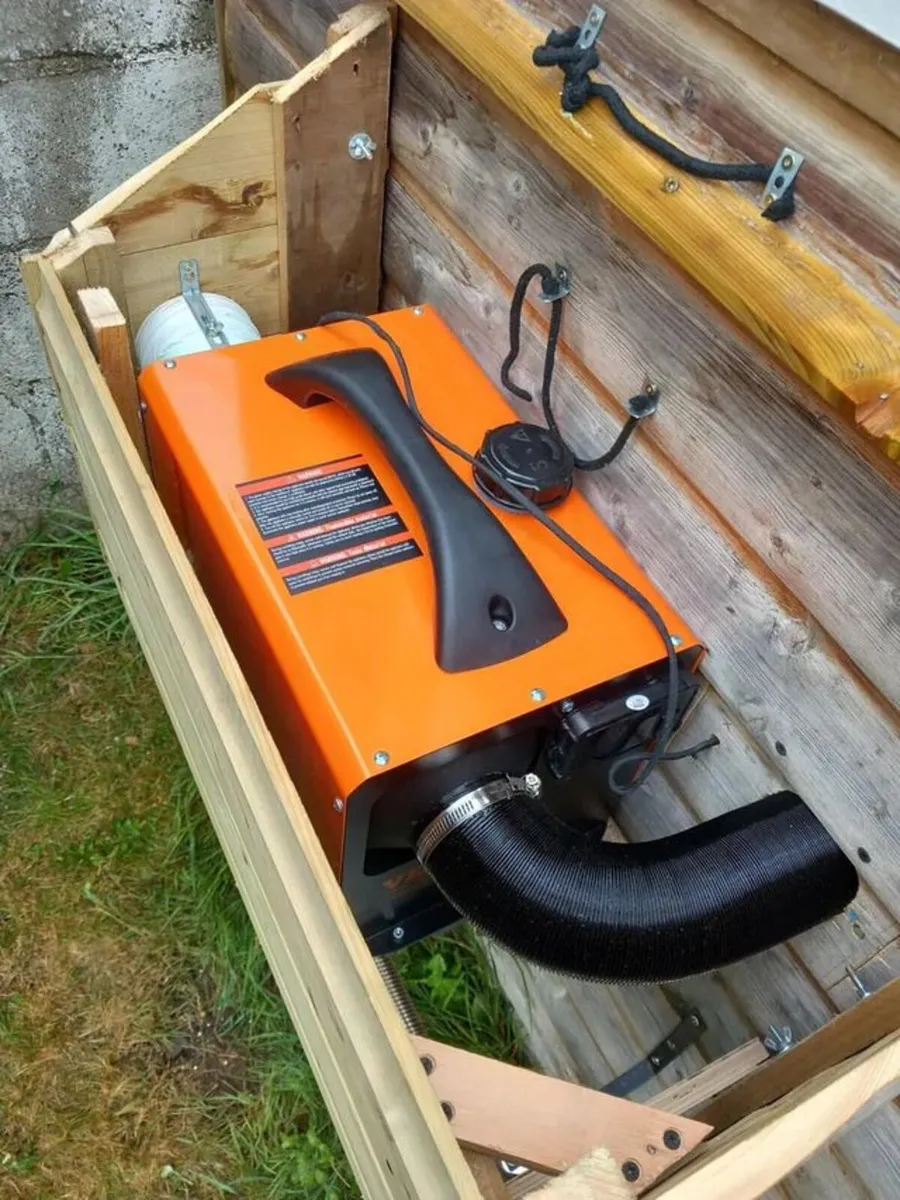 8kW Diesel Kerosene heater for Shed garage - Image 3