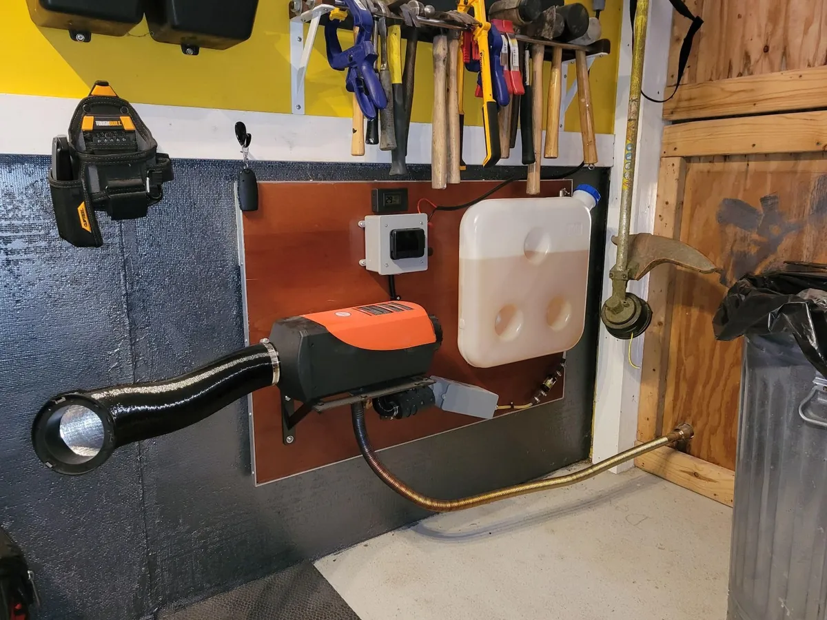 8kW Diesel heater for Work Van Shed Garage - Image 1