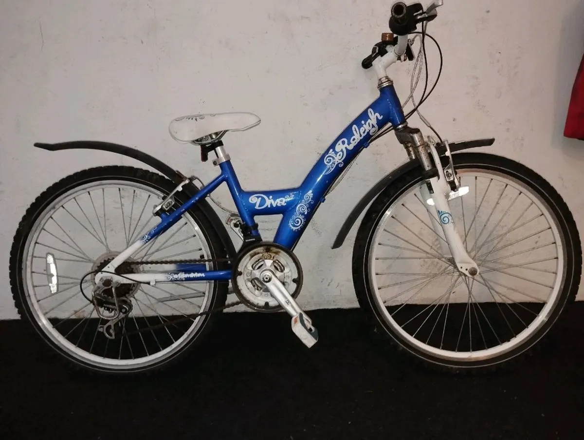 Girls 24inch bike - Image 1