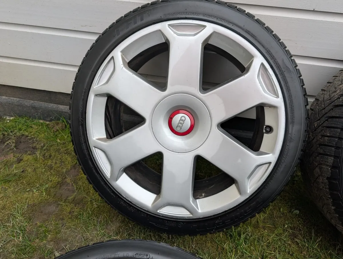R18 R19 5X112 5X114.3 alloy wheels - Image 2