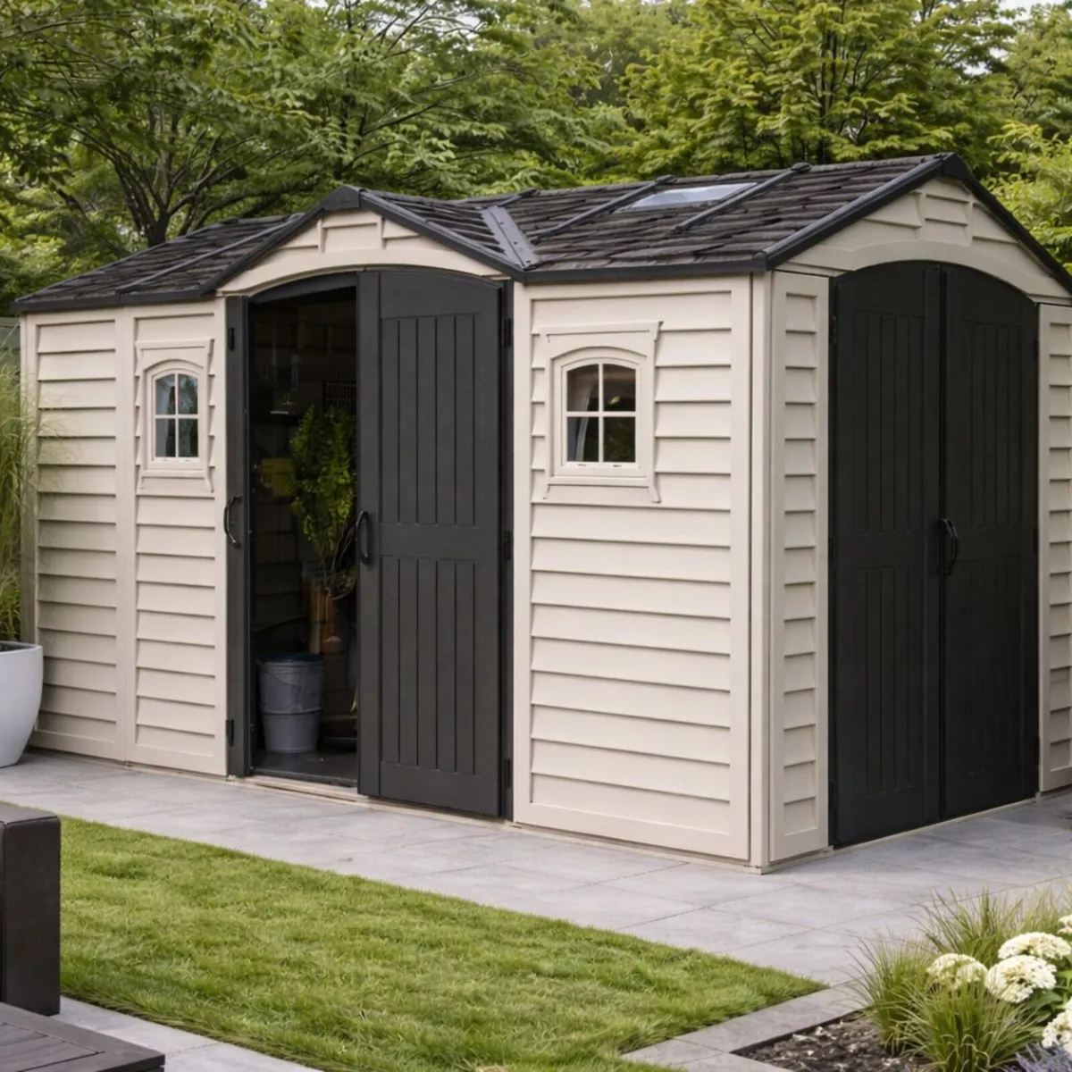 🏡 15x8 Apex Pro PLUS Vinyl Garden Sheds - Image 3