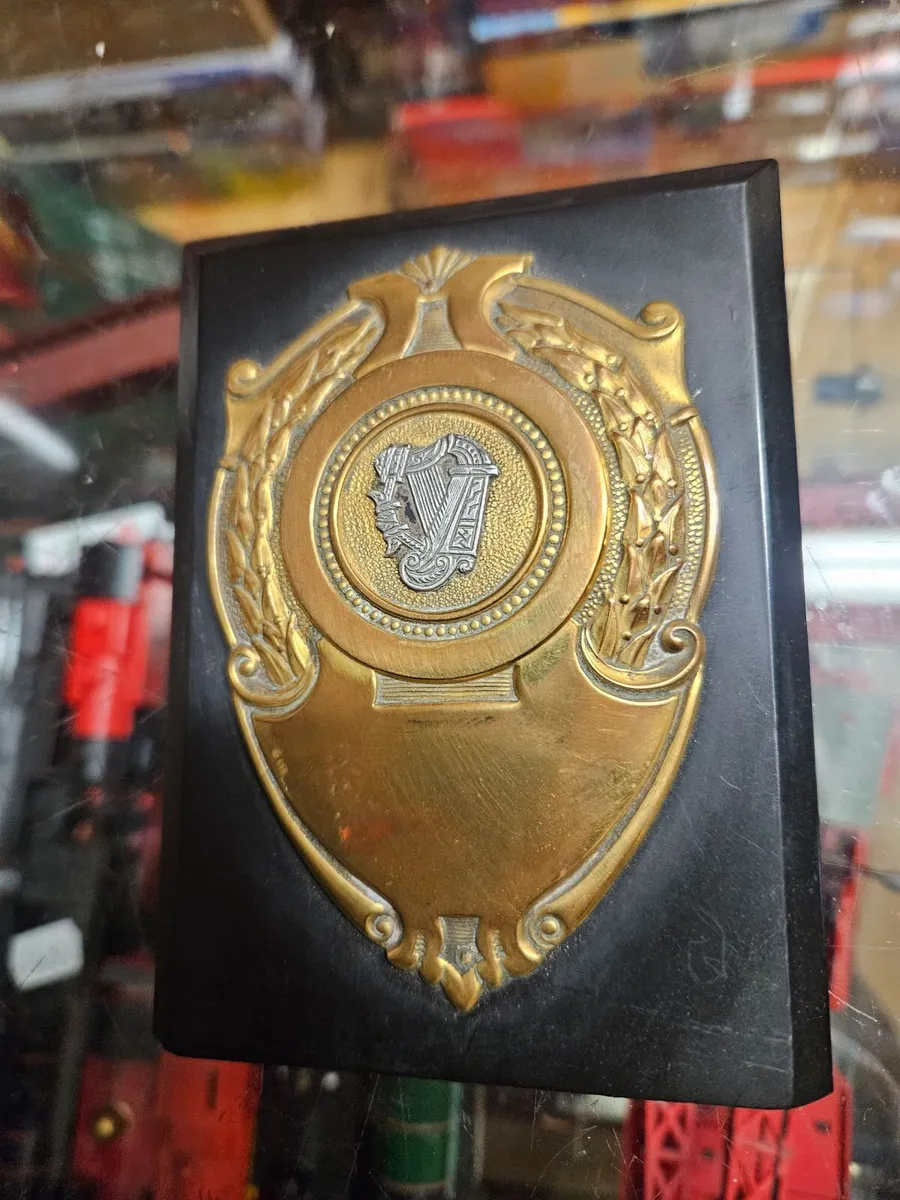 Vintage Irish Plaque Award - Image 2