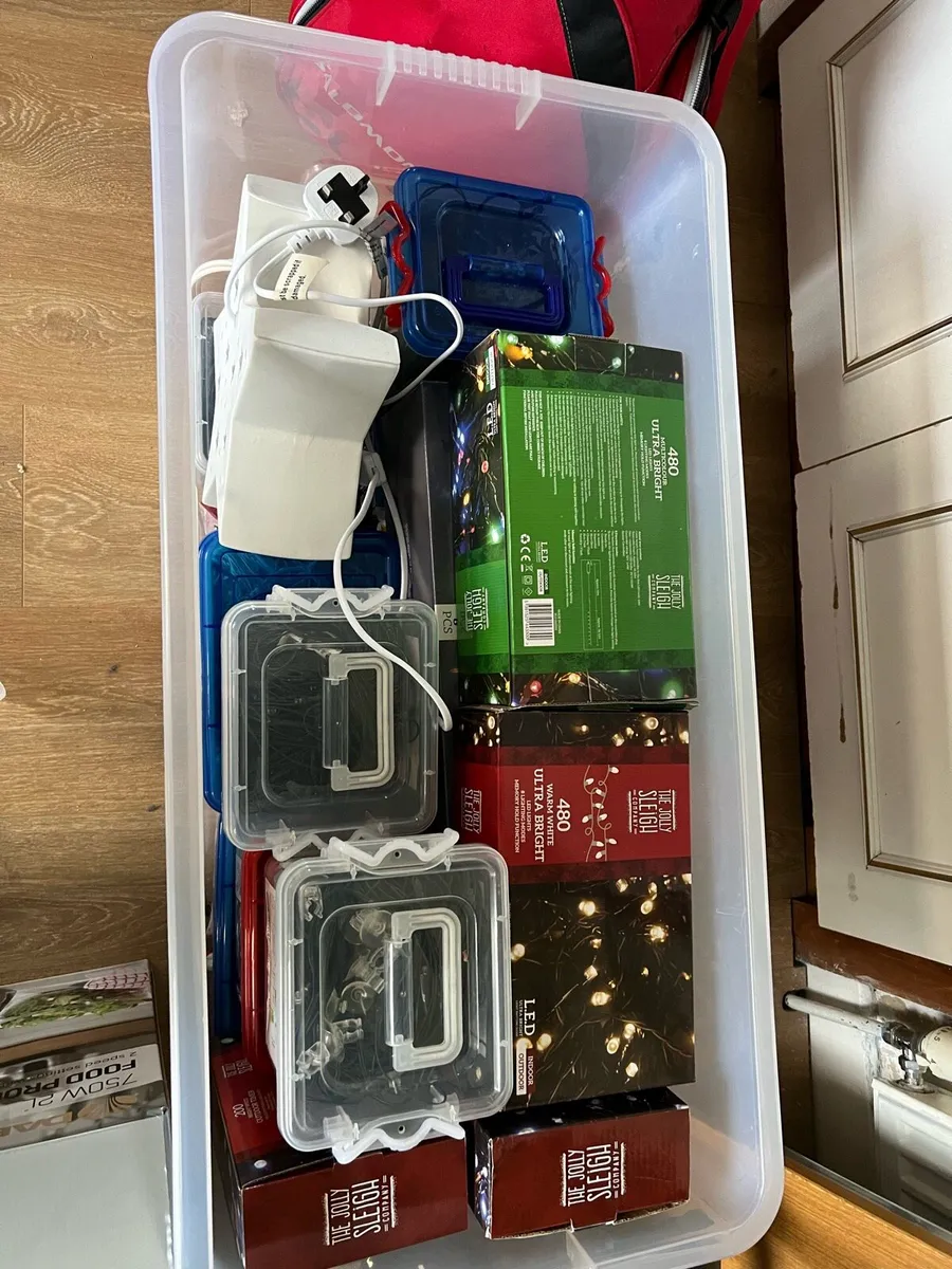 Christmas Tree, lights and decorations - Image 4