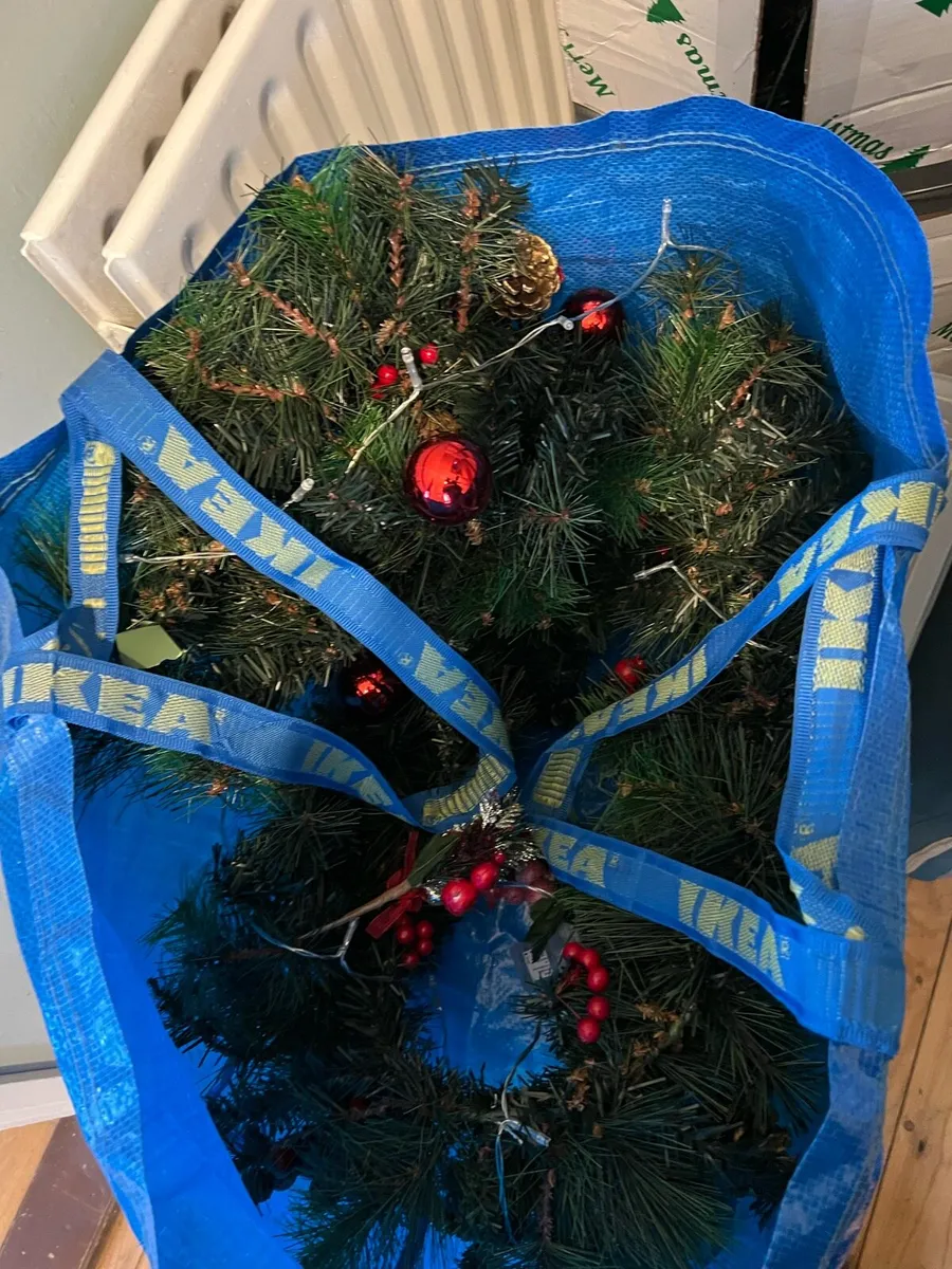 Christmas Tree, lights and decorations - Image 2