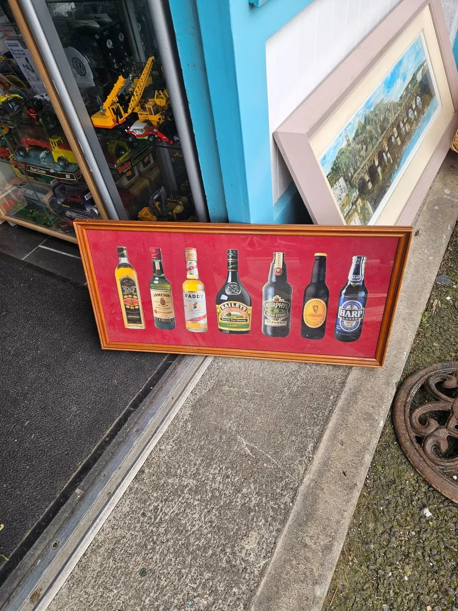 Guinness Baileys Picture Print - Image 1