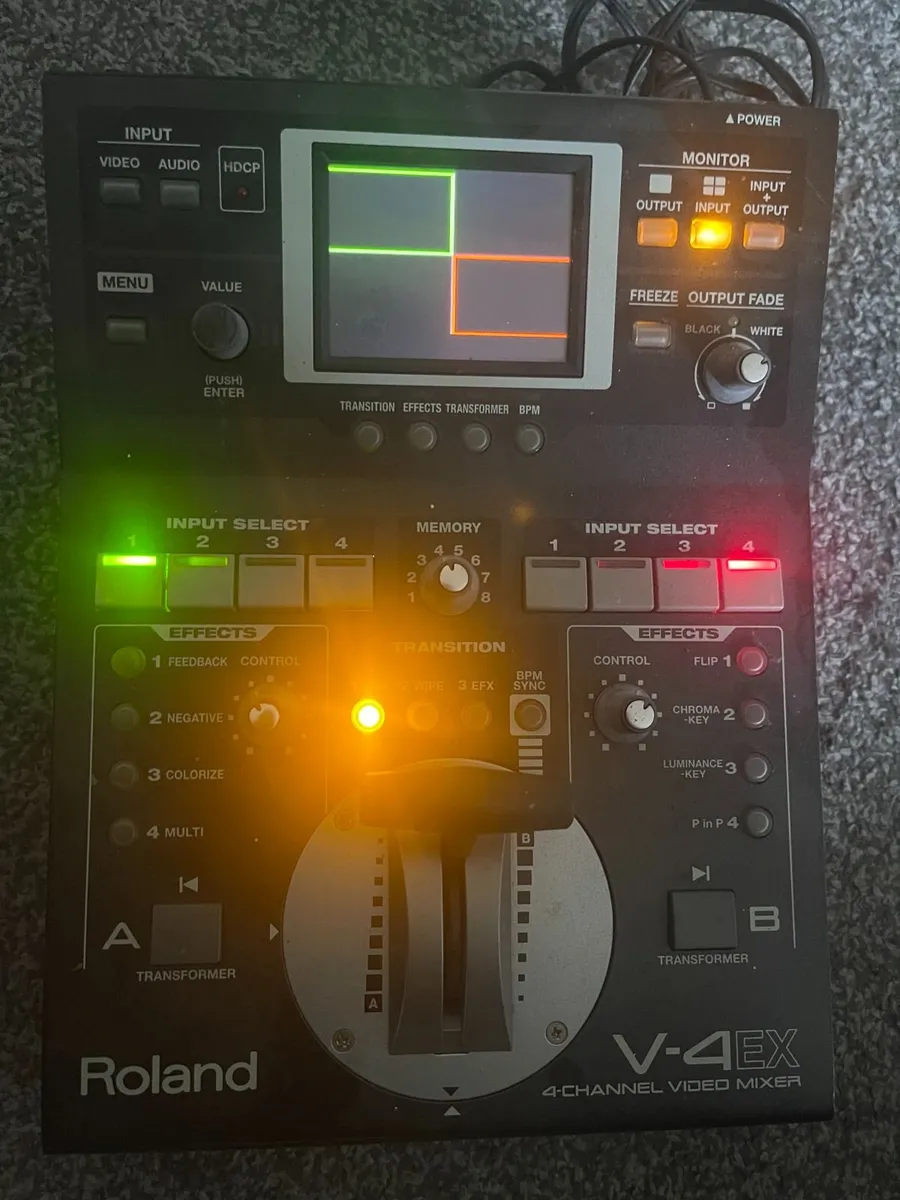 Roland V-4EX 4-Channel Video Mixer / HDMI Switcher - Image 1