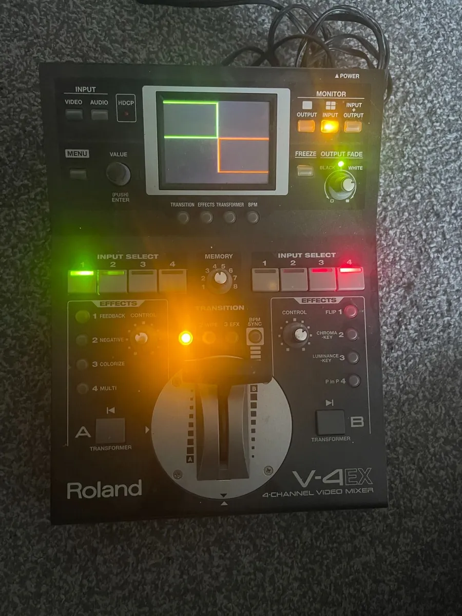 Roland V-4EX 4-Channel Video Mixer / HDMI Switcher - Image 4