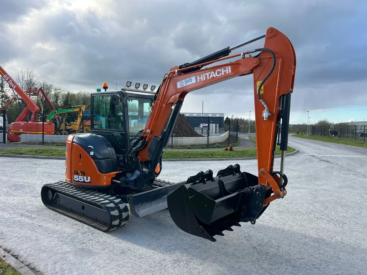 Hitachi ZX55 U-6 - YOM 2022 - - Image 4