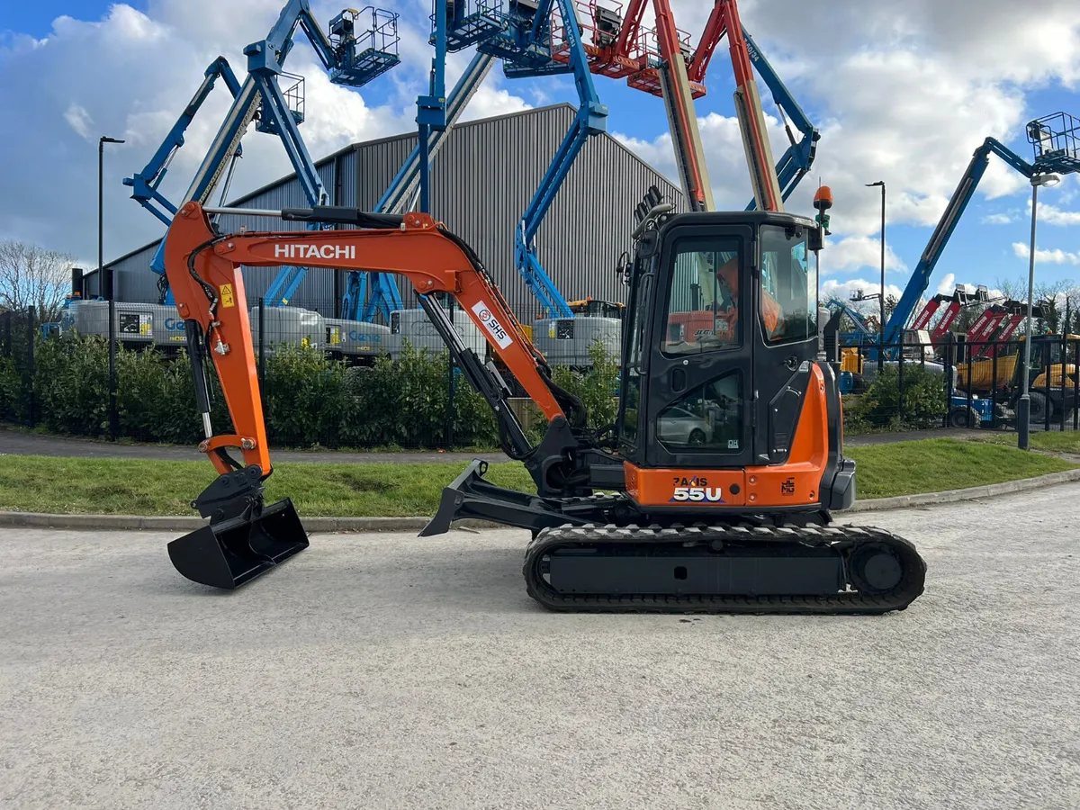 Hitachi ZX55 U-6 - YOM 2022 - - Image 3