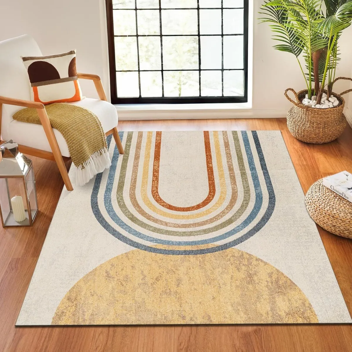 Asuncion Machine Washable Rug - Modern Area Rugs - Image 1