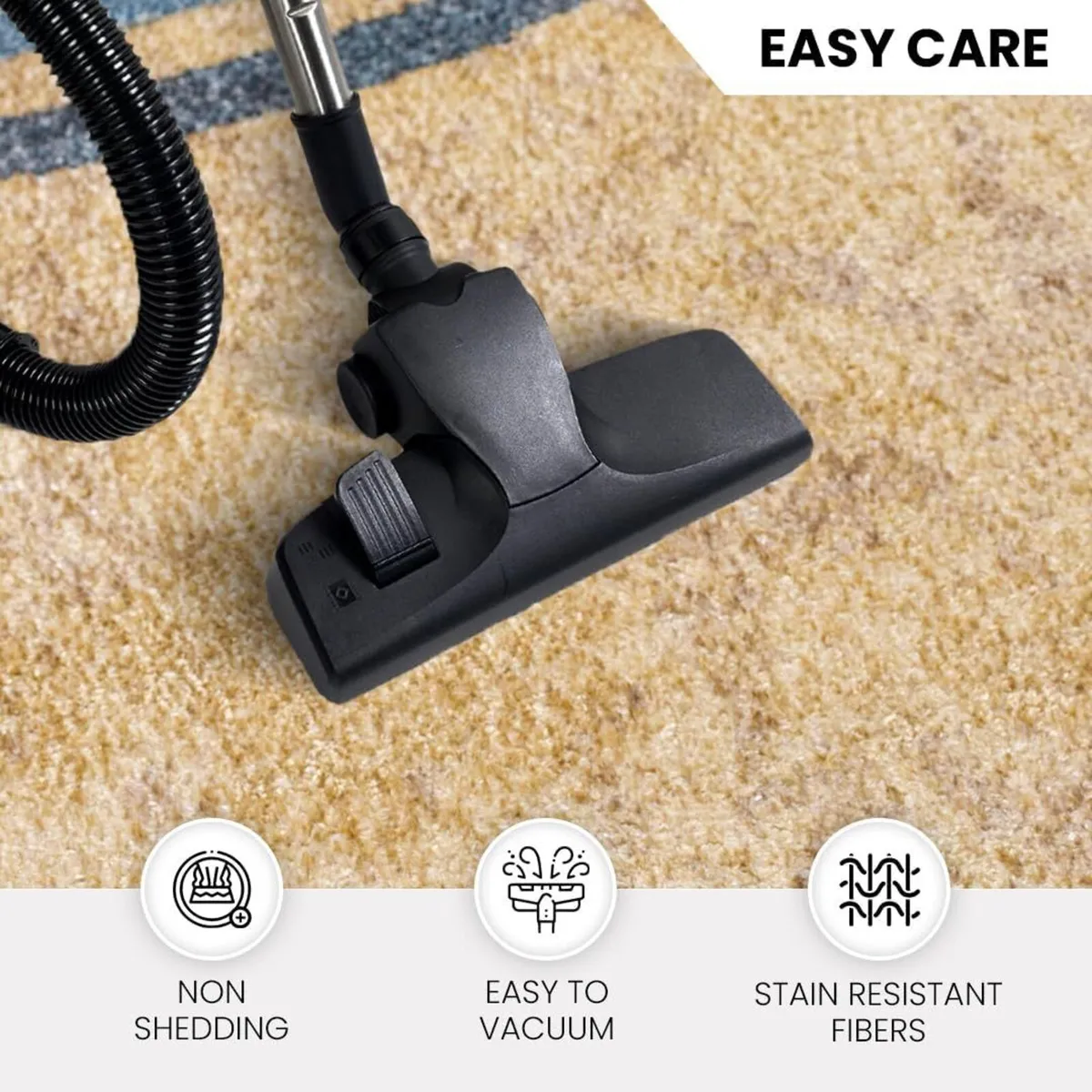 Asuncion Machine Washable Rug - Modern Area Rugs - Image 2