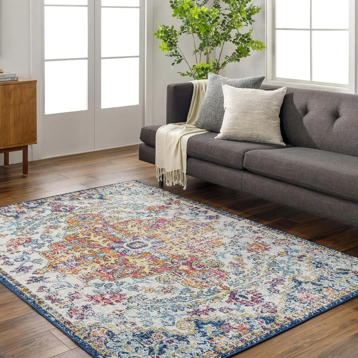 Asmara Vintage Rug - Area Rugs Living Room - Image 1