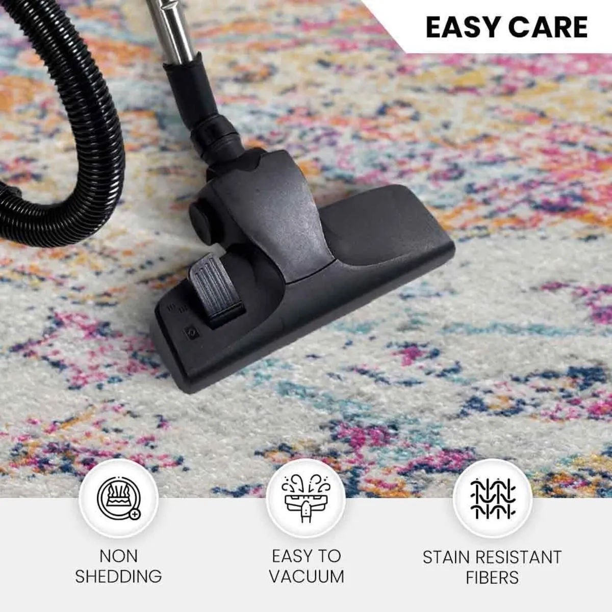 Asmara Vintage Rug - Area Rugs Living Room - Image 2