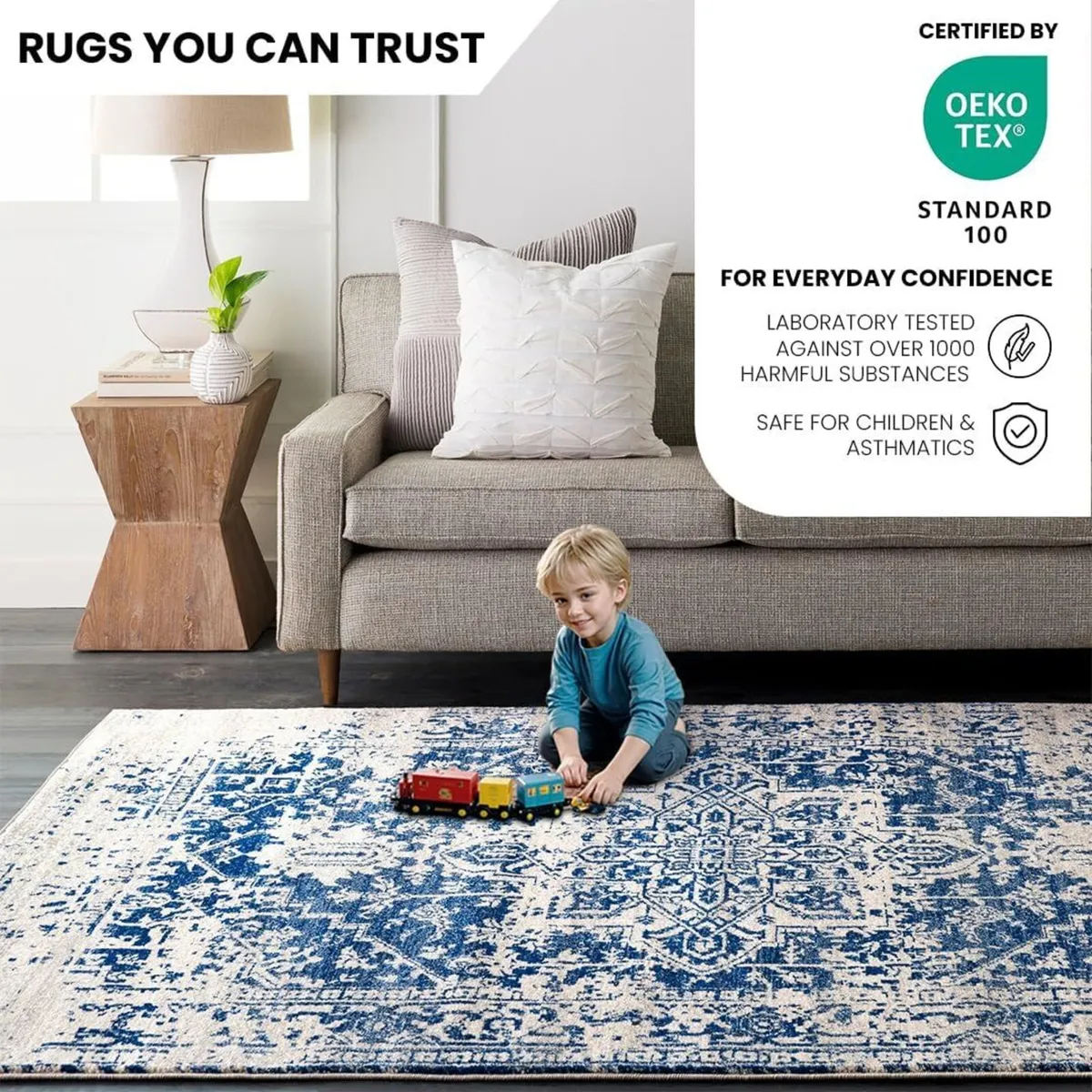 Syracusa Vintage – Area Carpet 140x200 cm for - Image 3