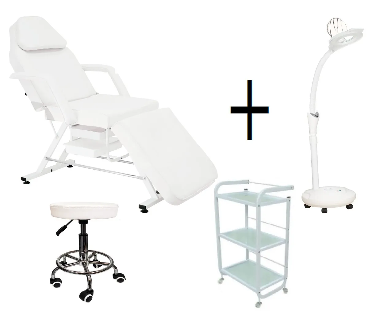 Beauty bed / chair cosmetic set - Image 1