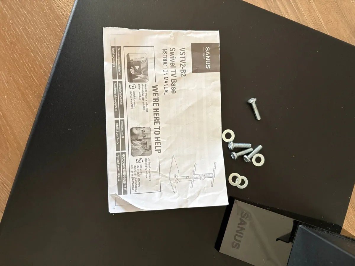 Sanus Swivel TV Stand 40-86” - Image 2