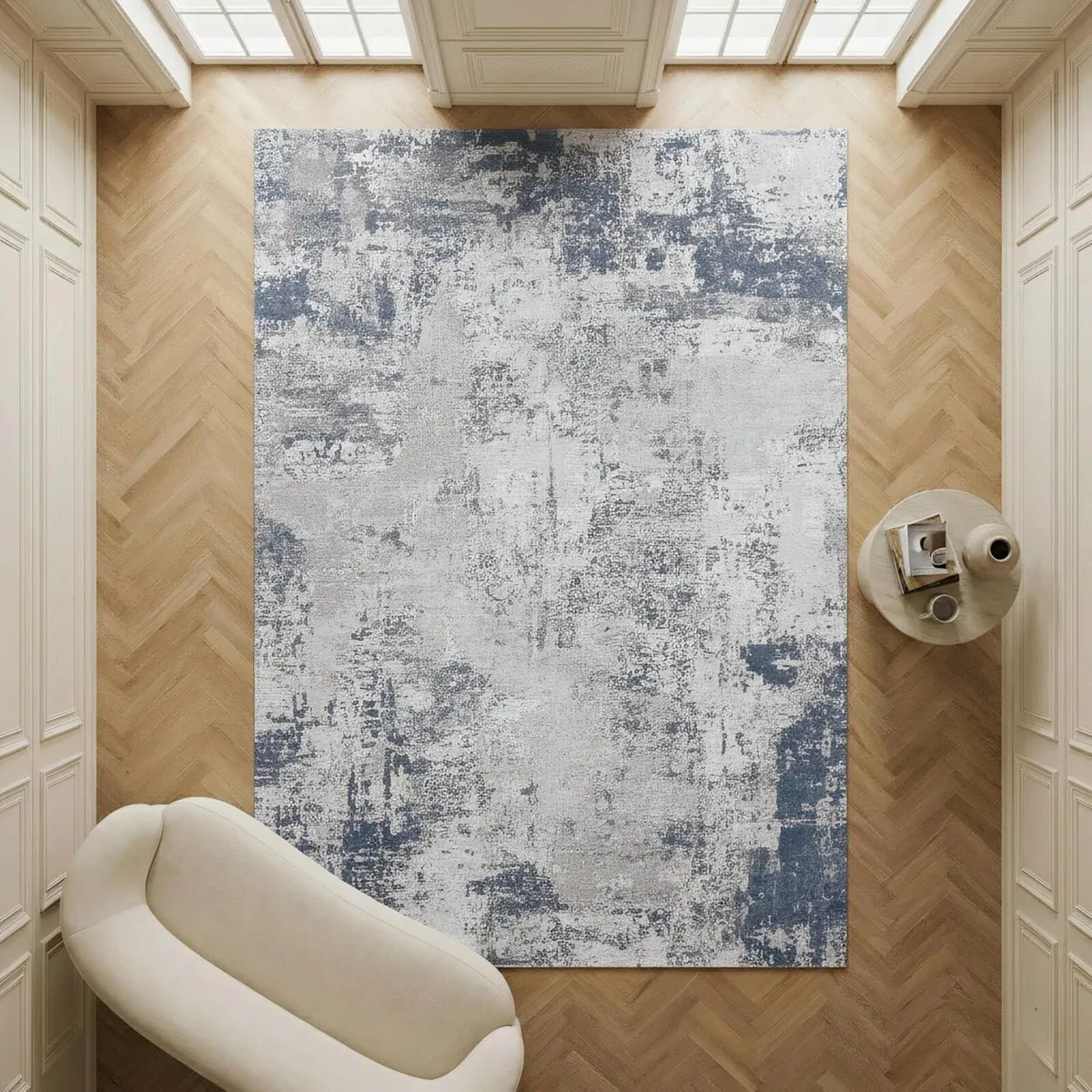 Machine Washable Rug 120x170cm Non-Slip Backing - Image 1