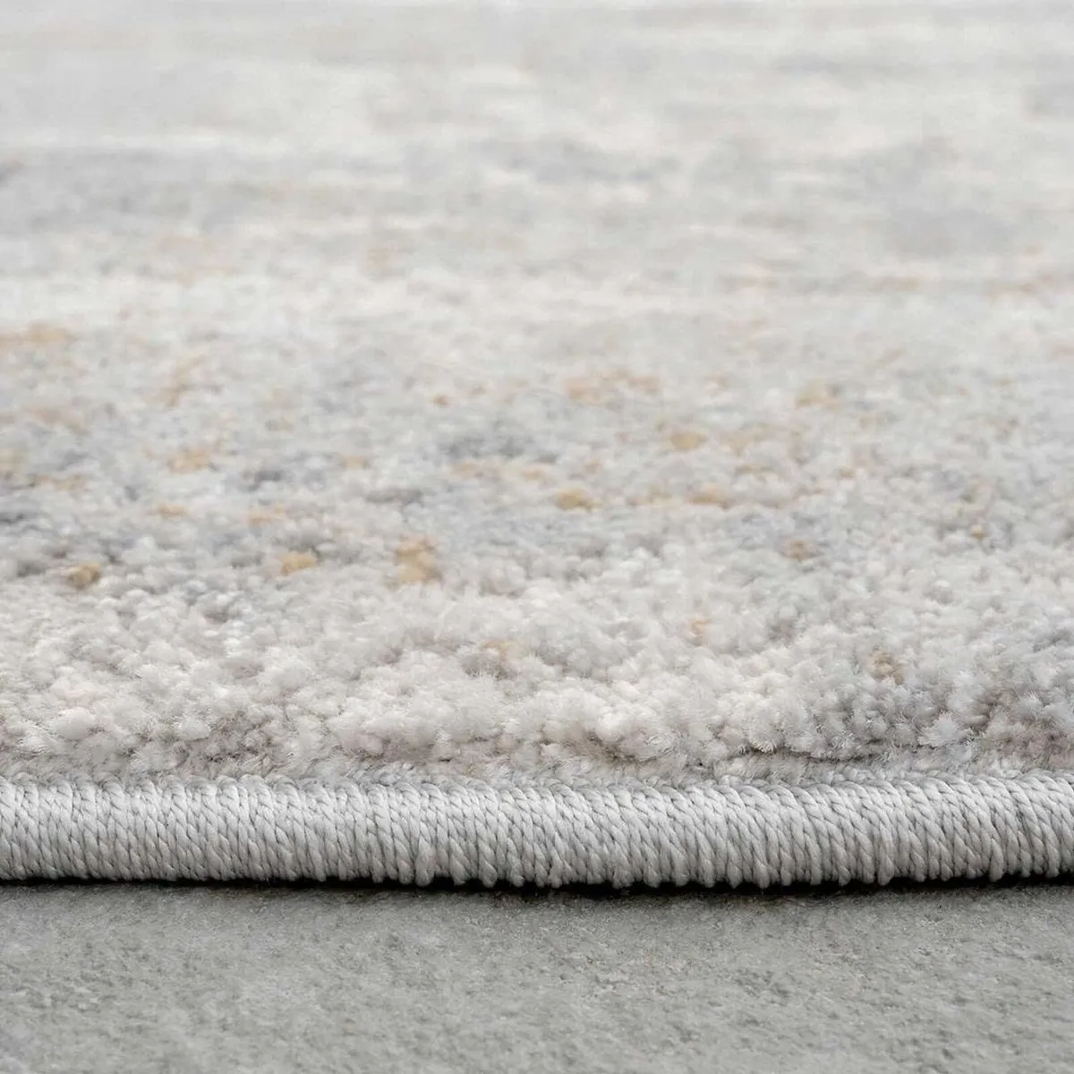 Designer Antique Polyester Abstract Painterly - Image 4