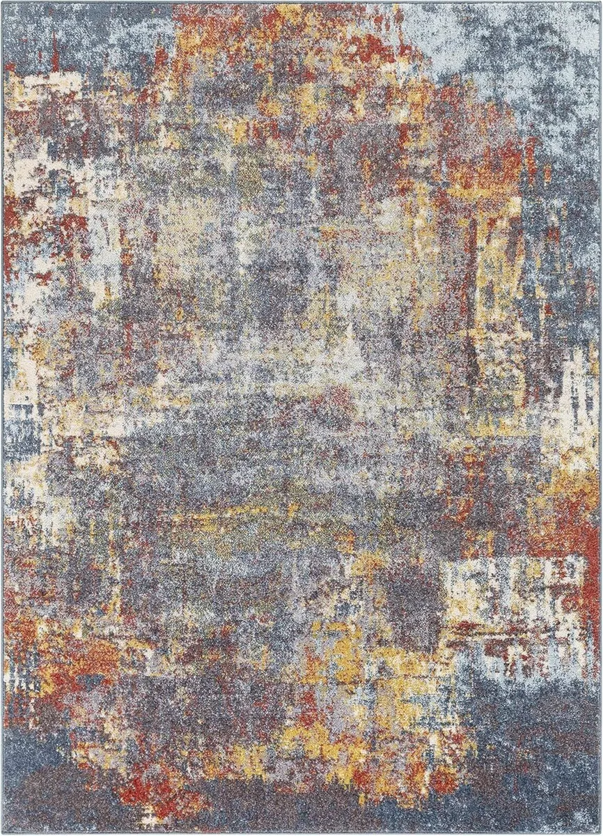 Miami Abstract Rug – Modern Marble-Style Area for - Image 3