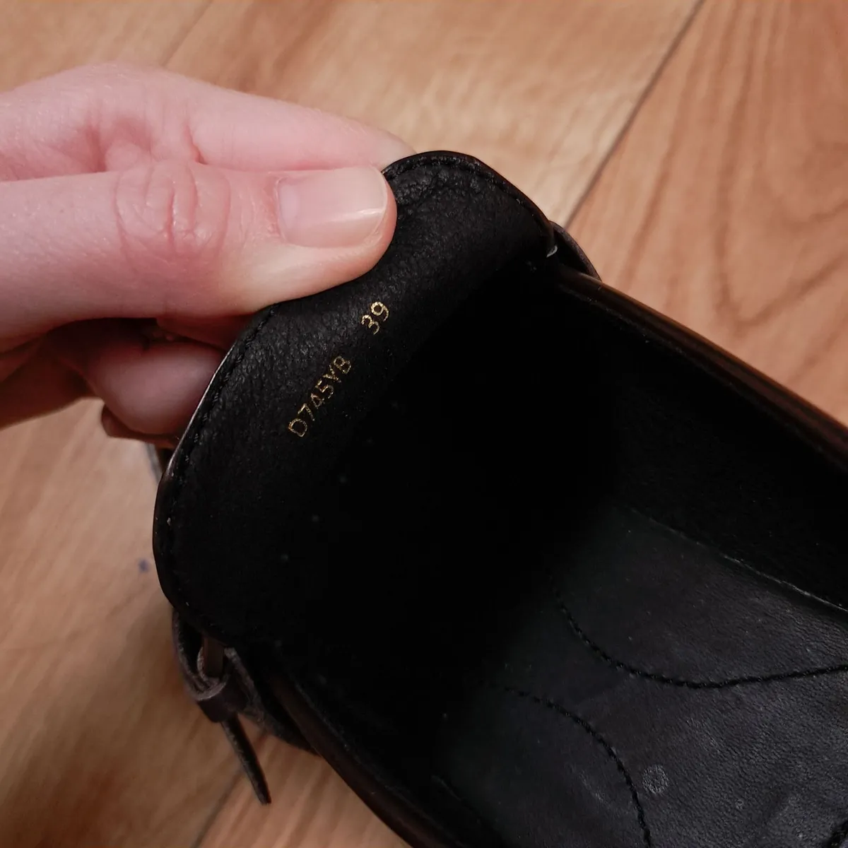 Geox Dark Brown Respira Leather Loafers 6UK/39EU - Image 2