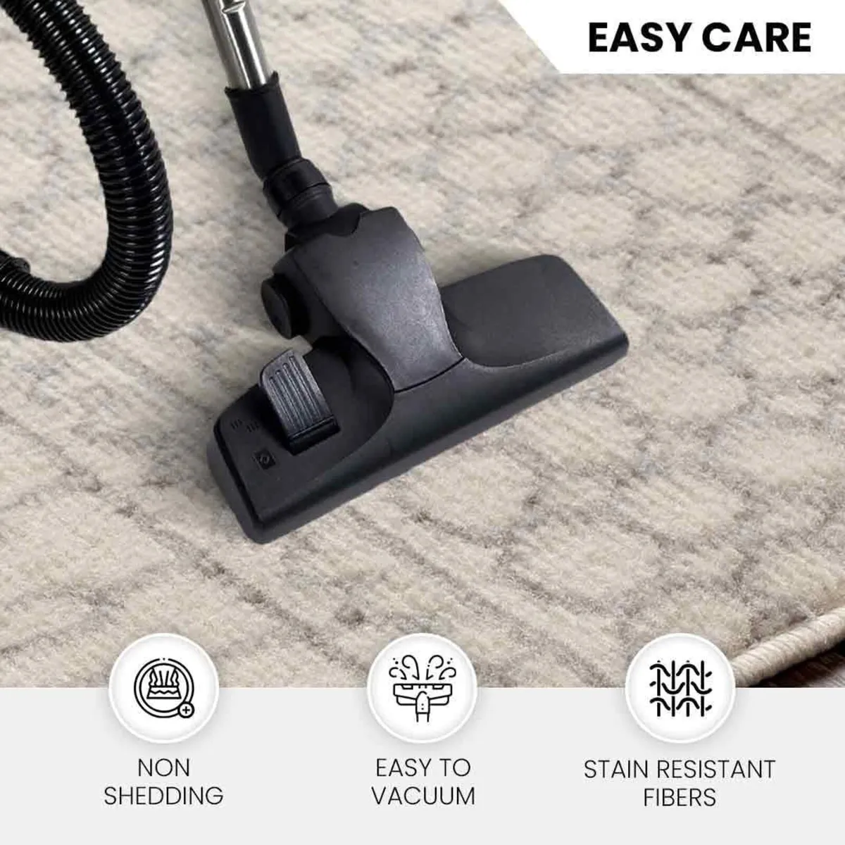 Honolulu Geometric Rug - Scandi Area Rugs Living - Image 2