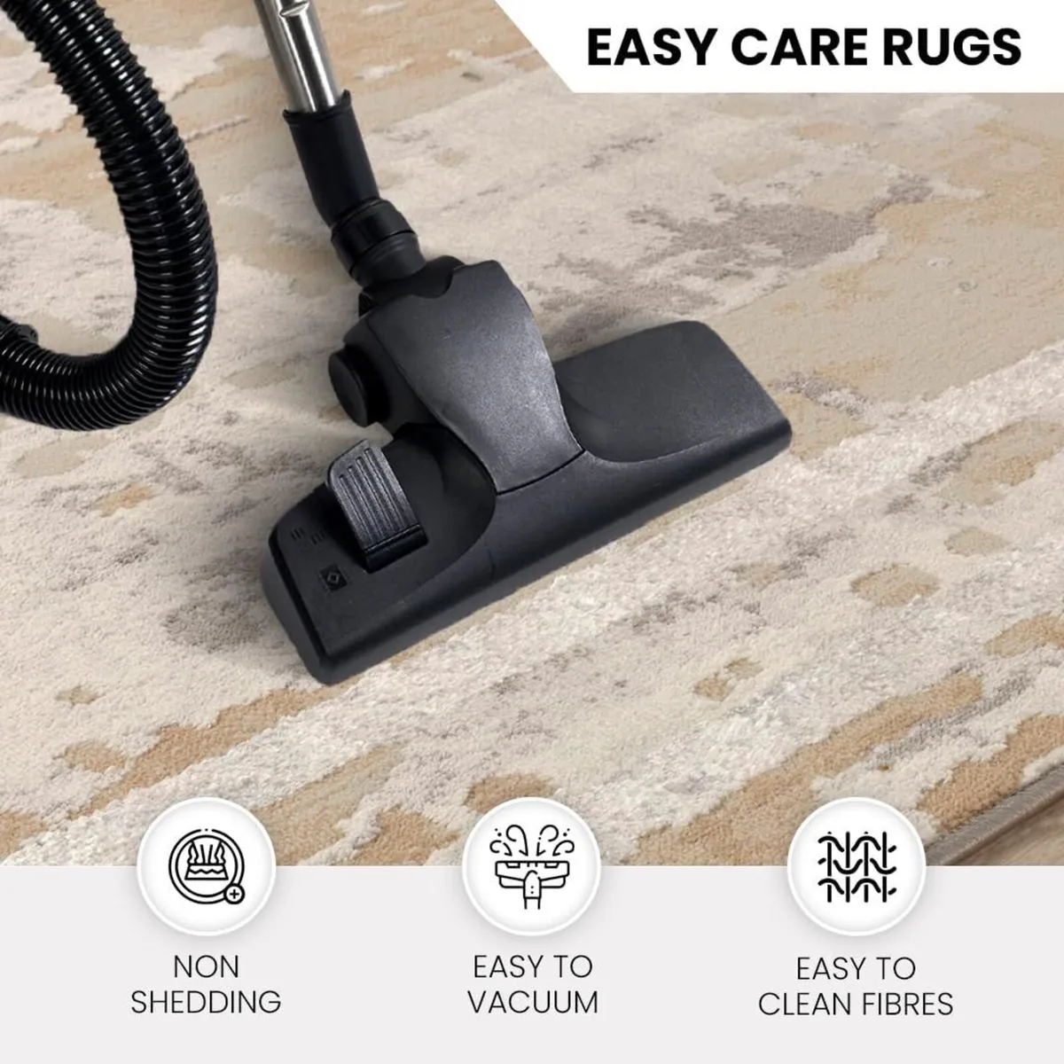 Taza Abstract Rug - Area Rugs Living Room 120x170 - Image 2