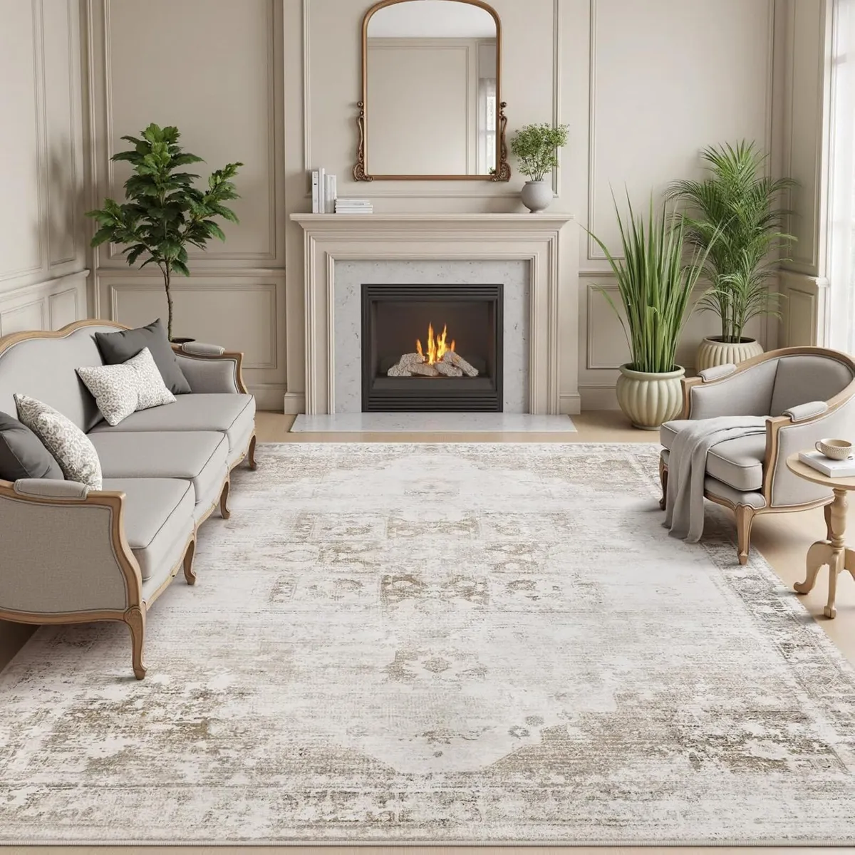 Rugs Living Room Large 200x300 - Machine Washable - Image 1