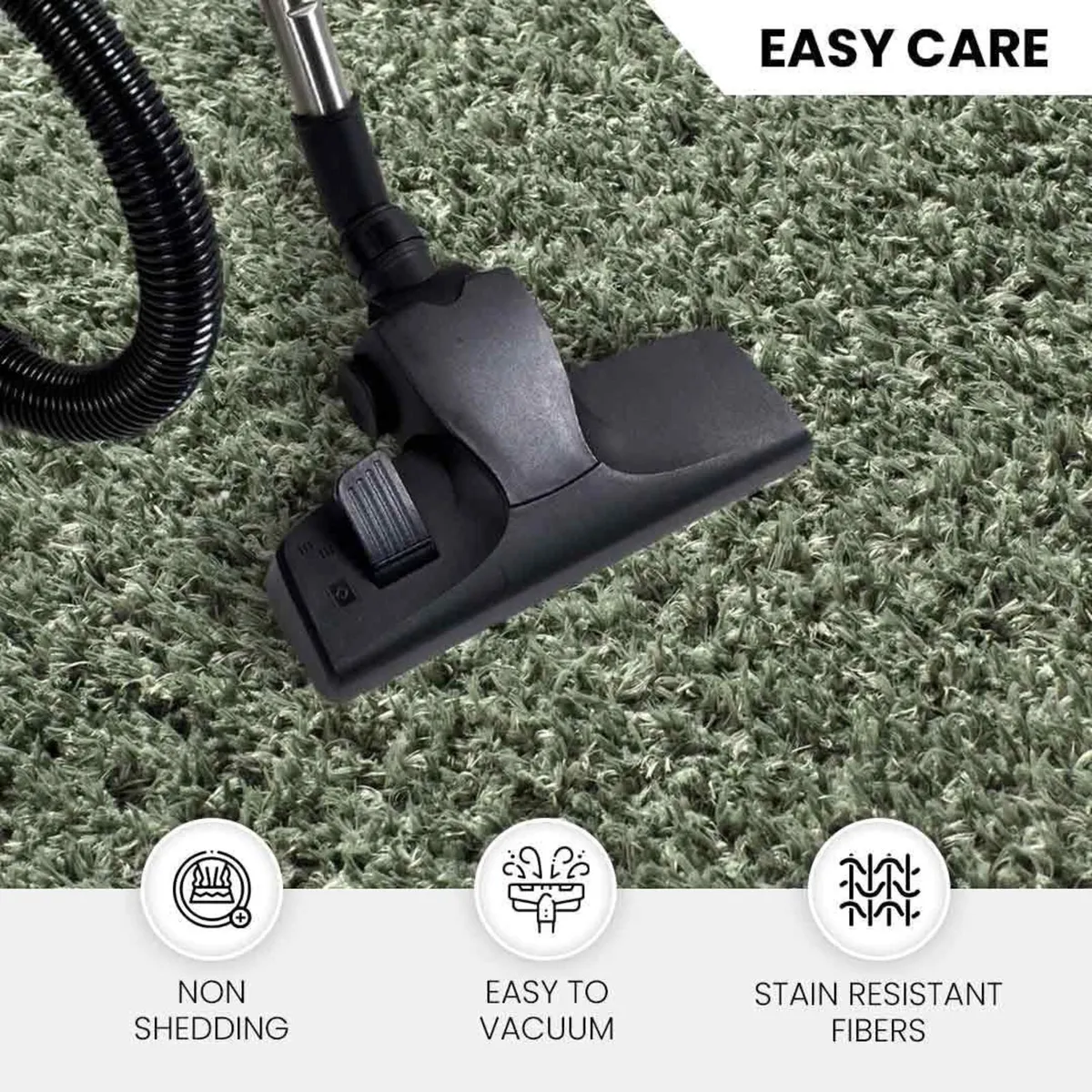 Shaggy - Modern Berber Living Room Large 120x180 - Image 2