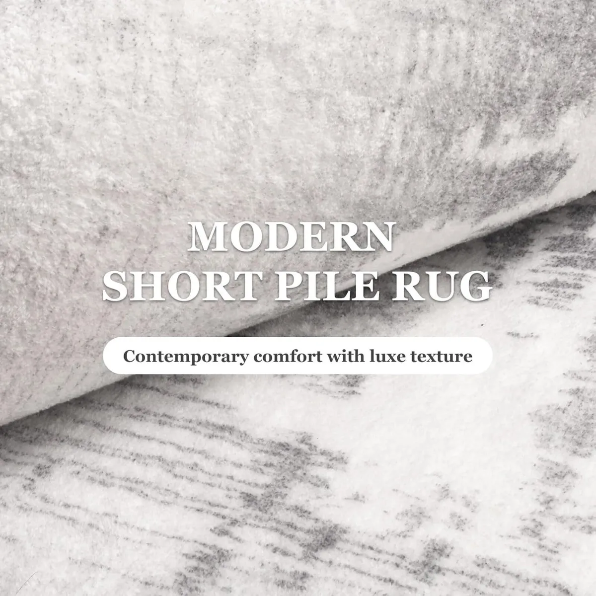 Modern Area Rug- Upgraded 10mm Thick Sponge for - Image 3