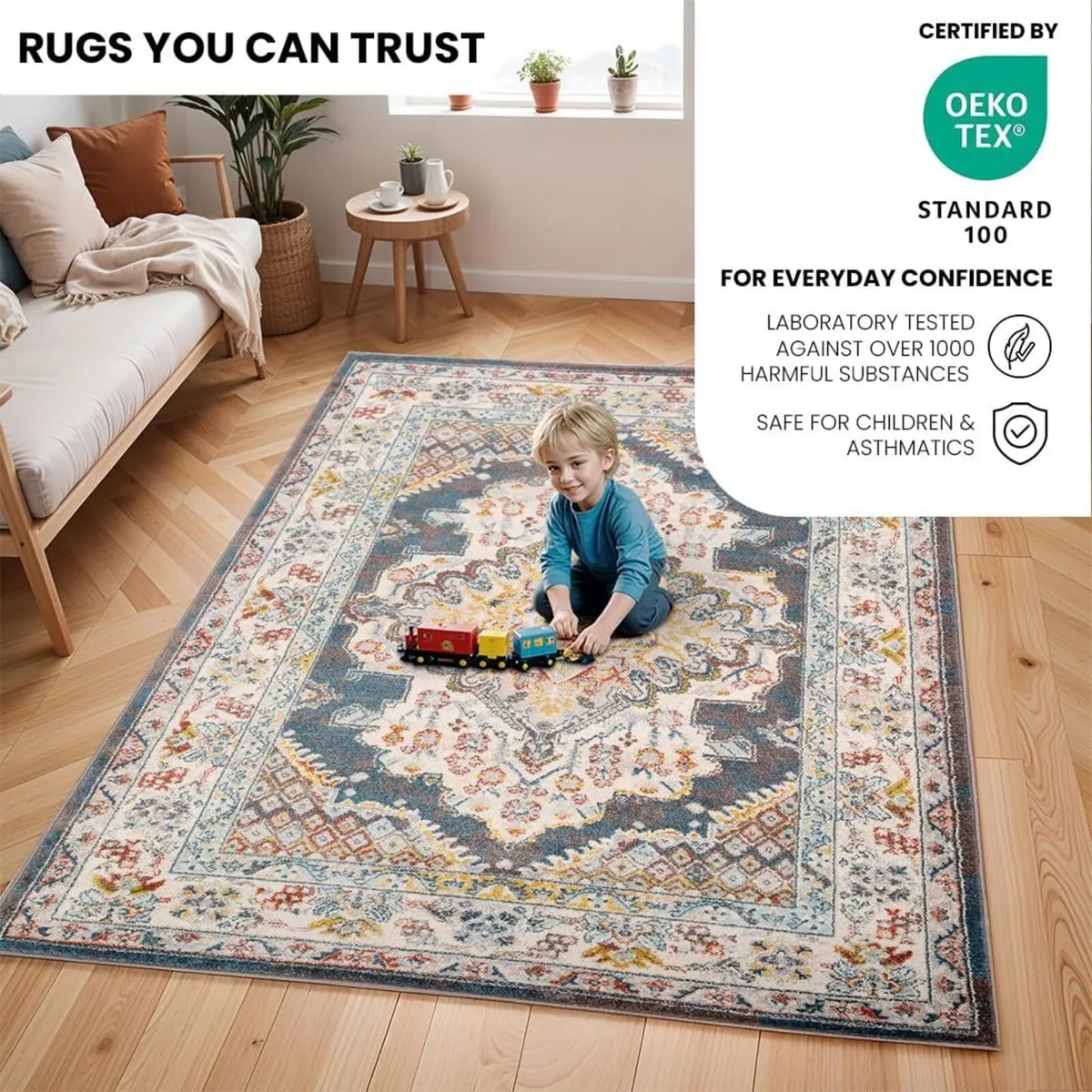 Casablanca Vintage - Area Rugs Living Room - Image 3