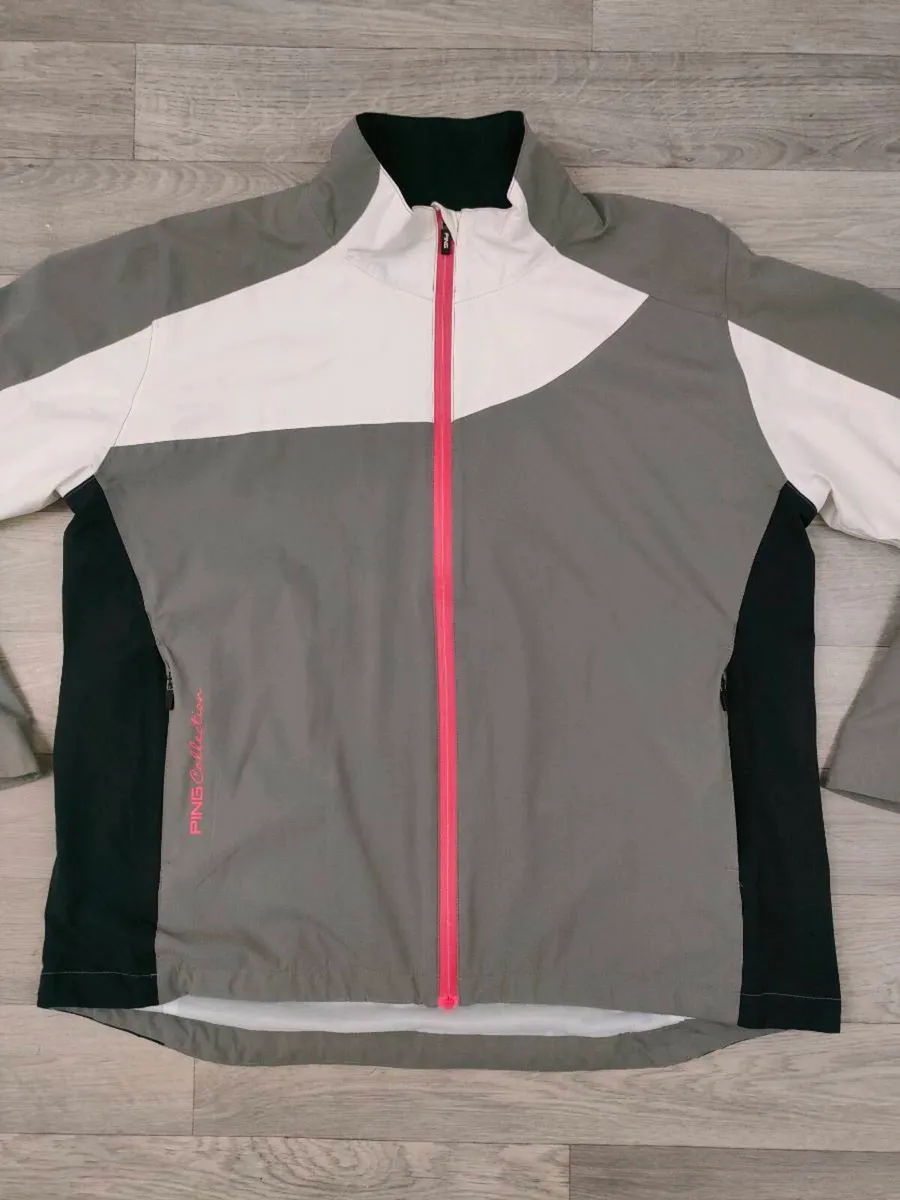 Ping Waterproof Golf Jacket Mens Large - Image 2