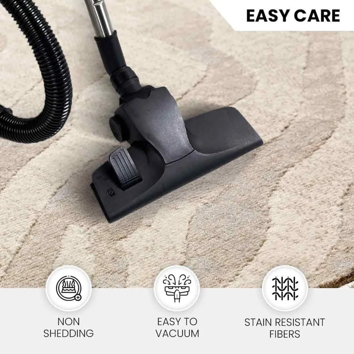 Luanda Geometric Rug - Scandi Area Rugs Living - Image 2