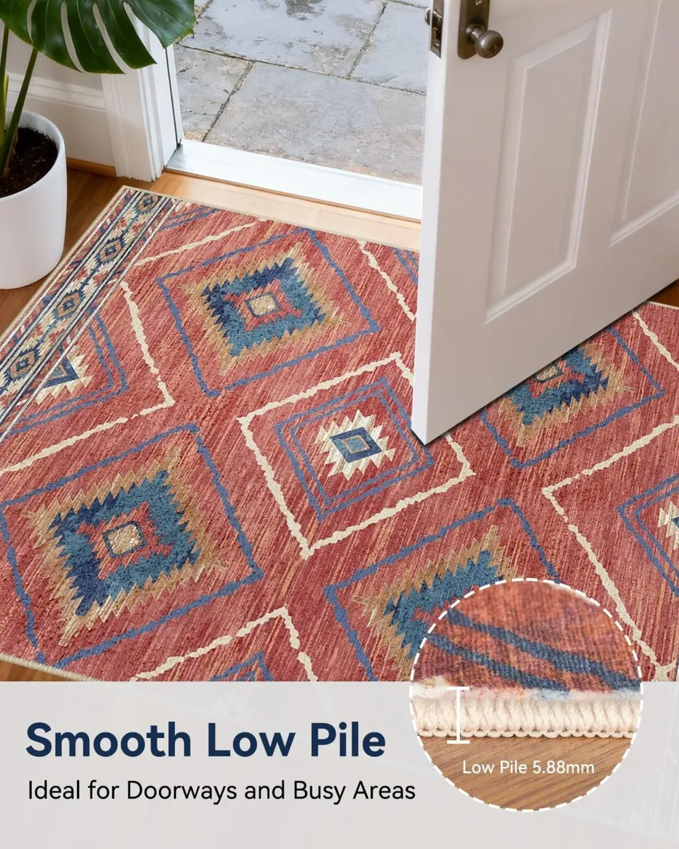 Machine Washable Large Rugs Living Room 180x270 - Image 4