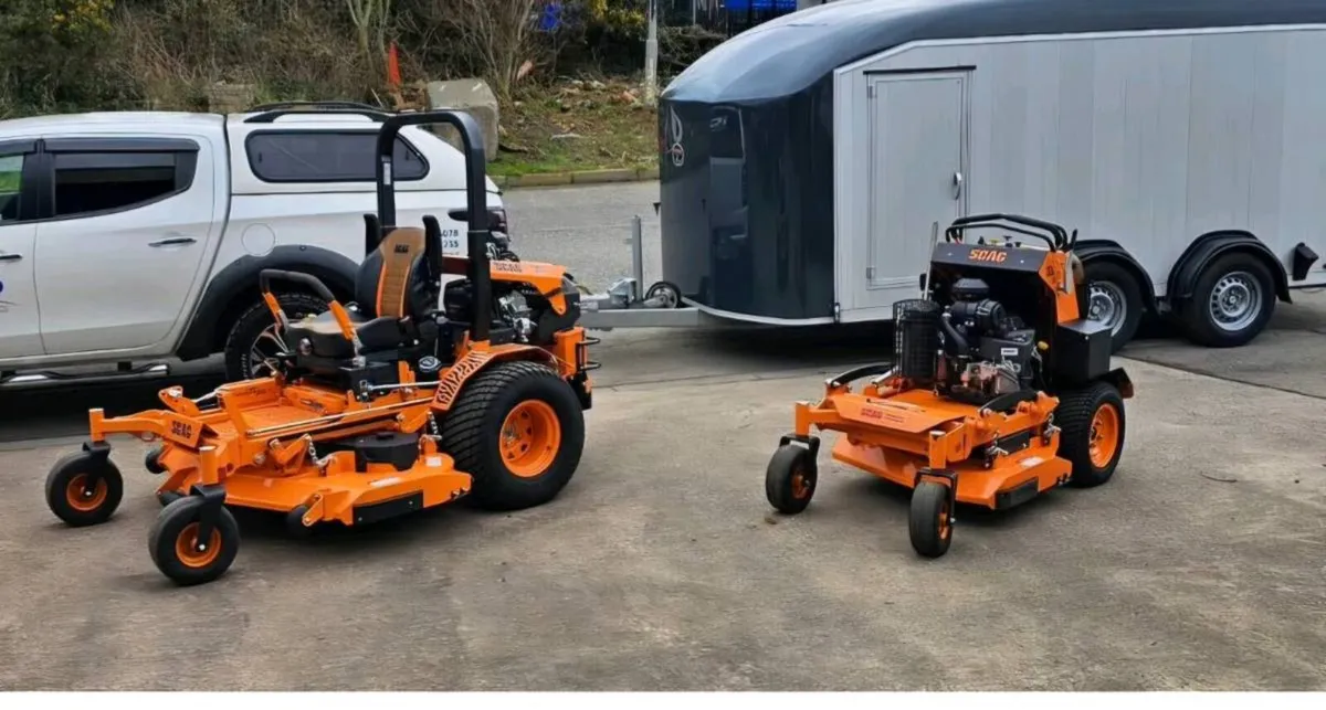 2 x SCAG COMMERCIAL MOWERS