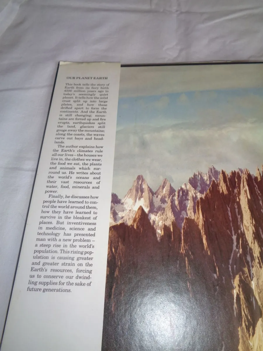 Our Plantet Earth Book by Keith Lye for Sale - Image 2