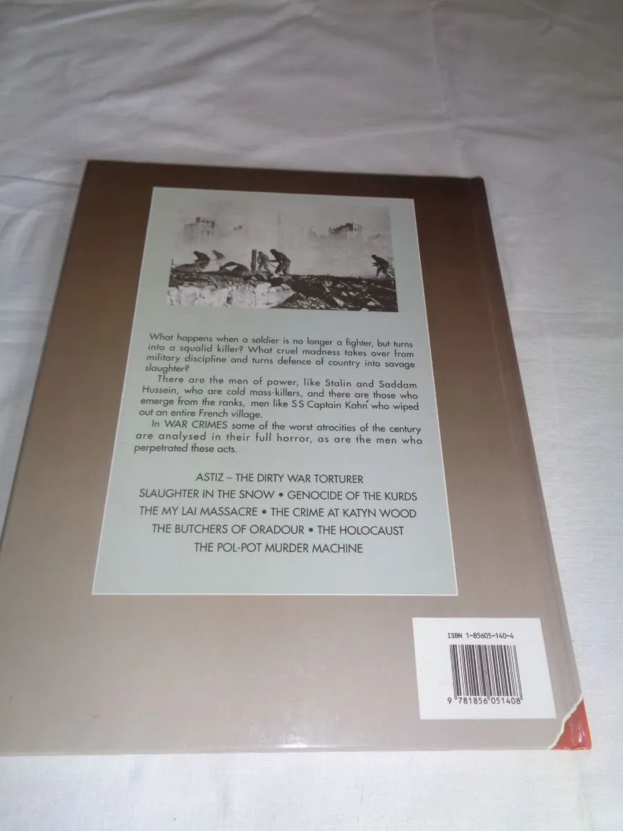 War Crimes by Allan Hall Book for Sale - Image 2