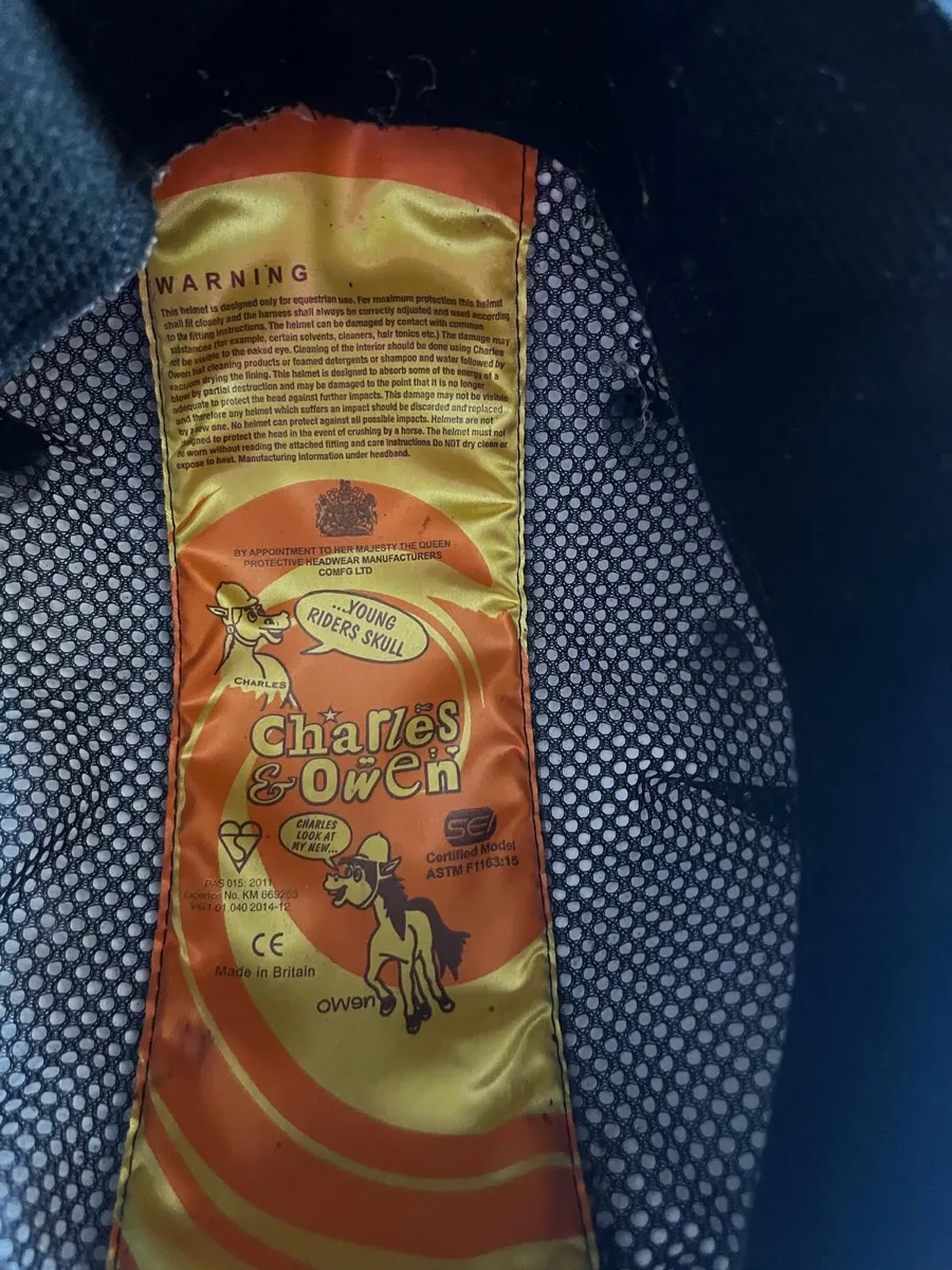 Charles Owen Horseriding Helmet - Image 3