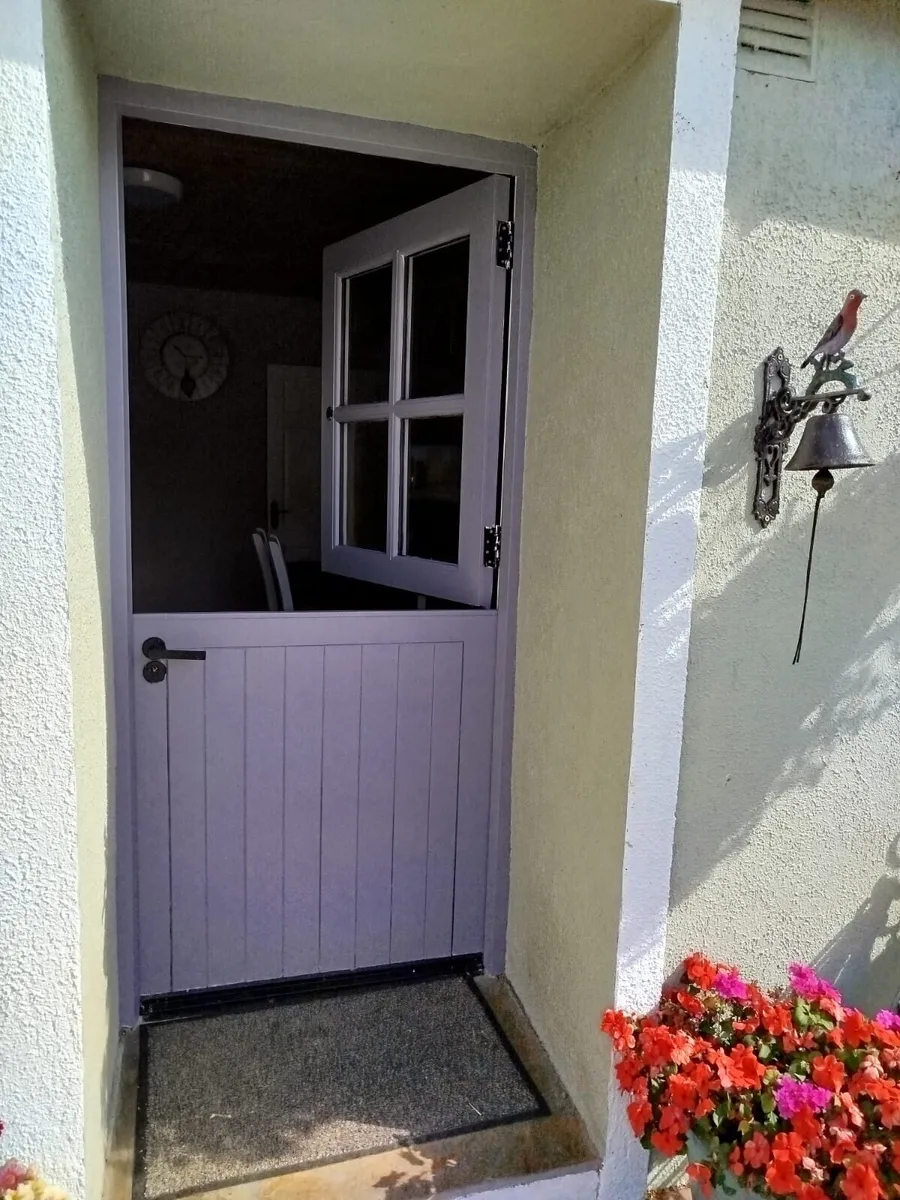Irish Made Solid Hardwood Cottage Half Doors - Image 4