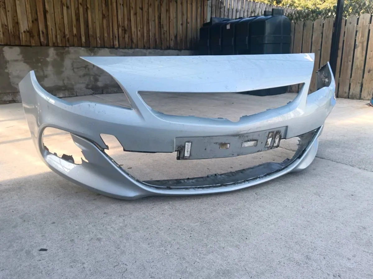 Opel / Vauxhall Astra Techline GT Front Bumper - Image 1