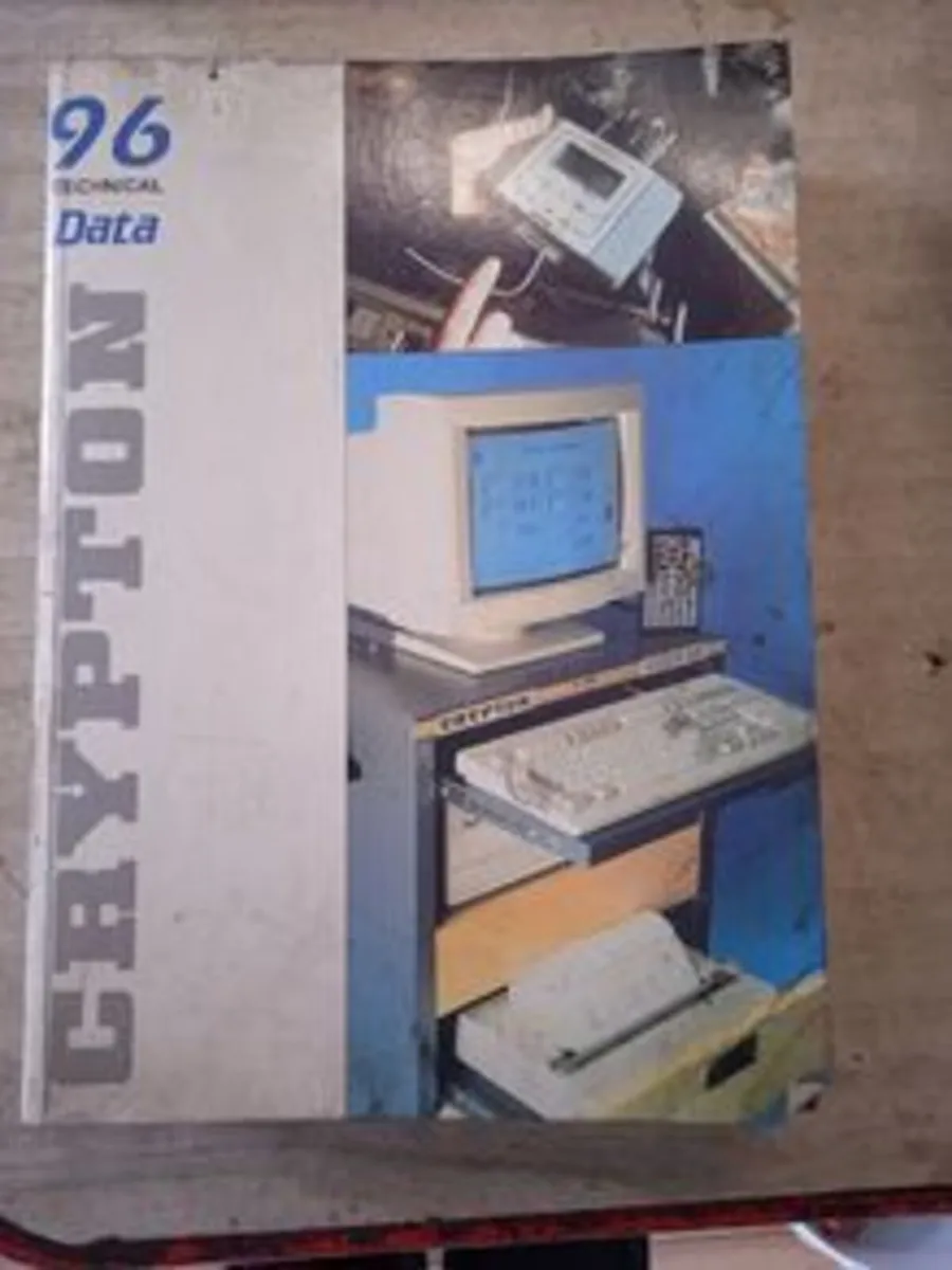 Crypton data book - Image 1