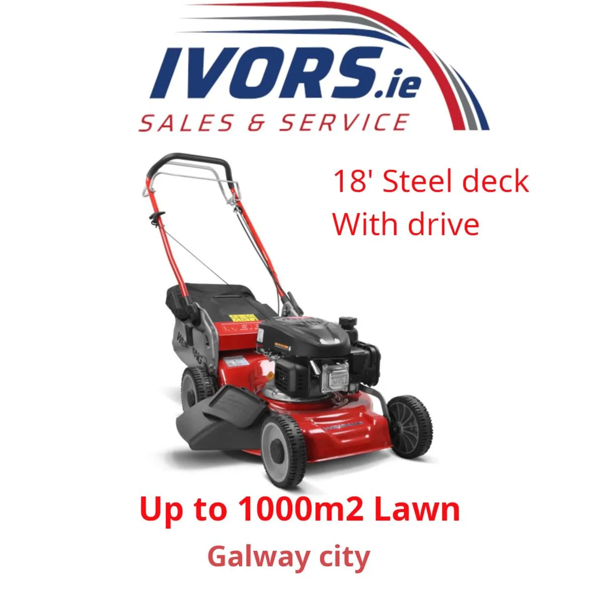 18" Weibang lawn mower (5 Year Warranty!)