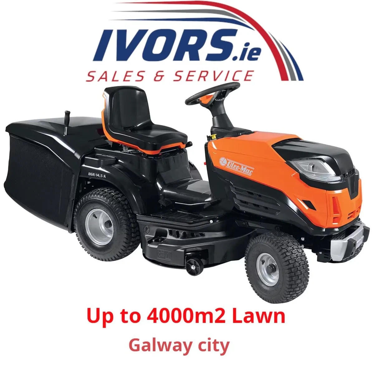 Oleo Mac Rideon OM 86 R/14,5 K (2 Year warranty!)