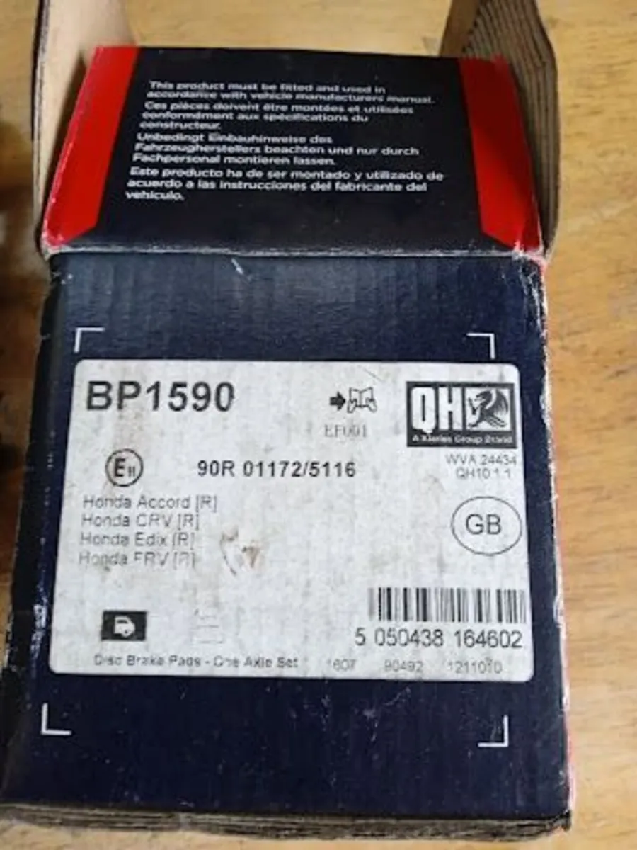 Honda rear pads - Image 1