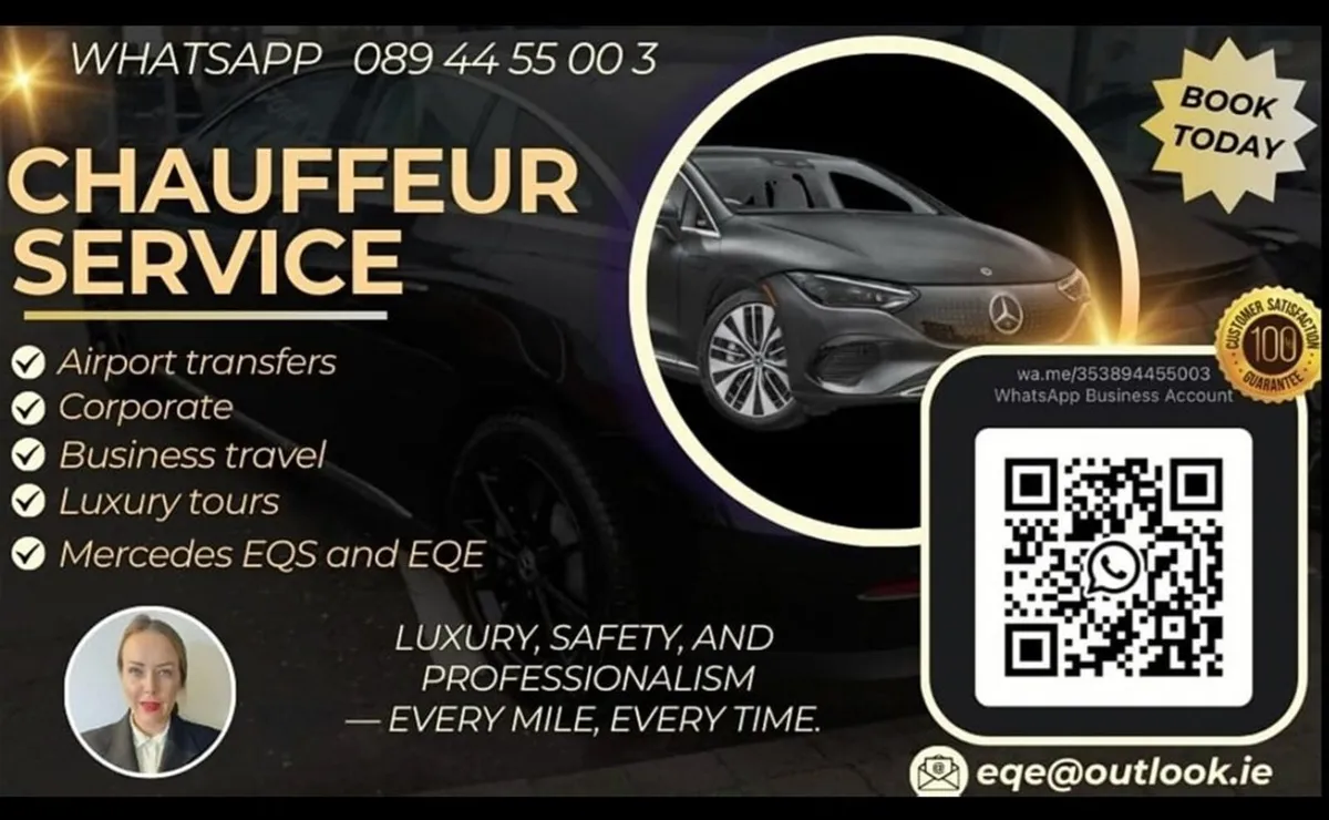 Private transfer and chauffeur - Limo new car Exec - Image 1