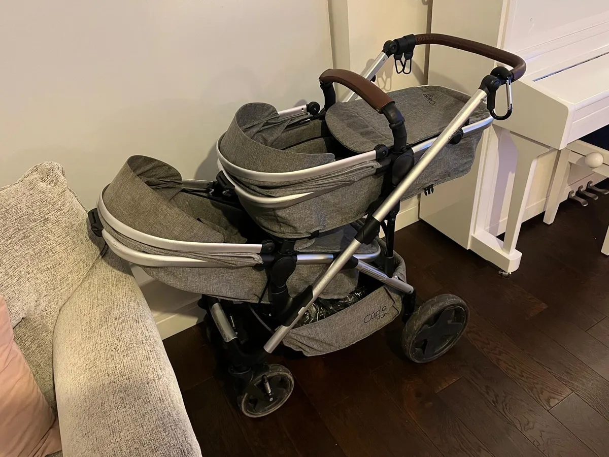 Cúpla Duo Double Buggy/Pram - Image 2