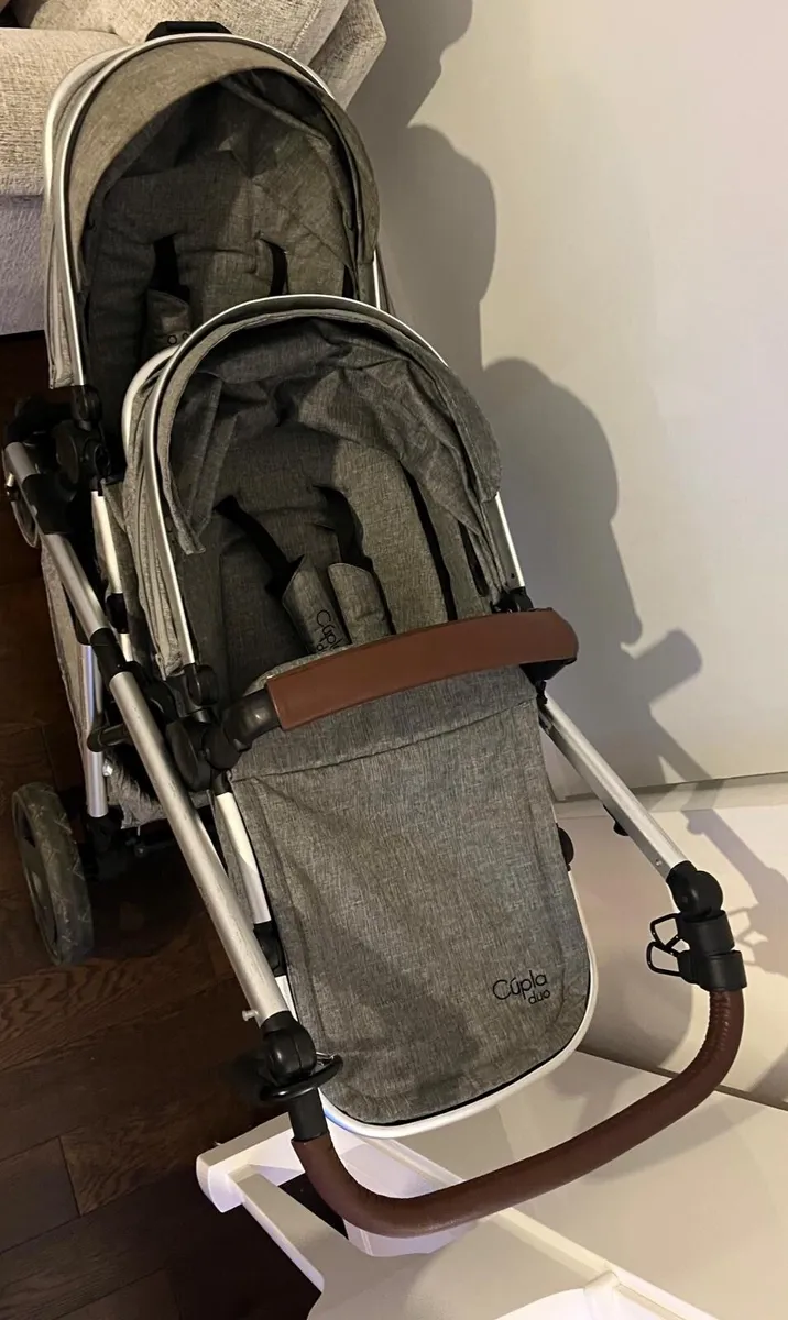 Cúpla Duo Double Buggy/Pram - Image 3