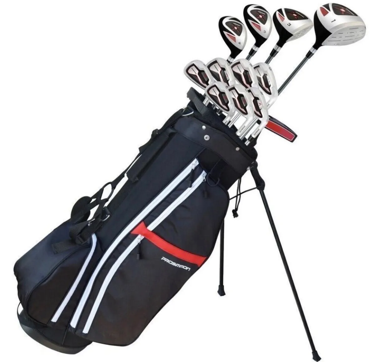 NEW Mens Golf Clubs Set Prosimmon Golf X9 V2 + Bag - Image 1