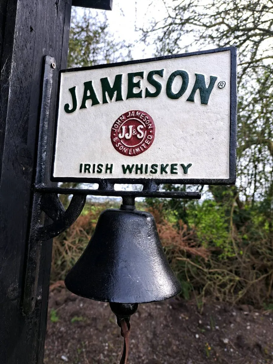 Jameson cast iron bell - Image 1