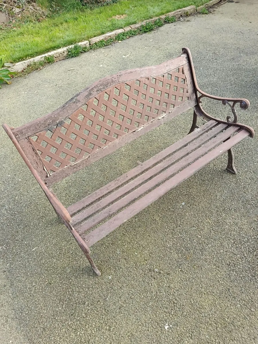 Garden Bench for Restoration - Image 4