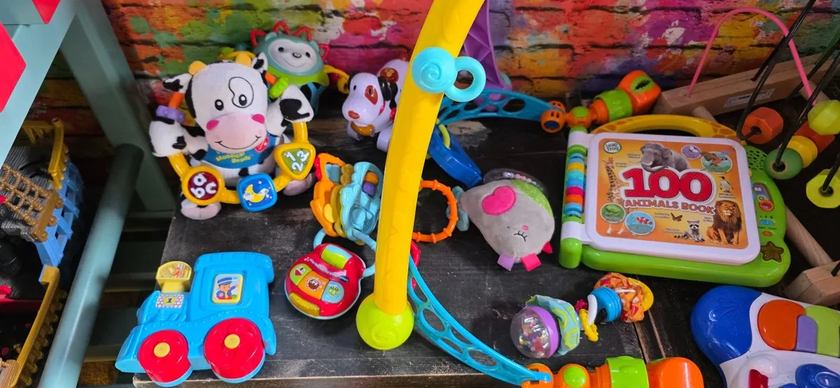 Toys for todler, 6x batery powered + buggy toy - Image 4